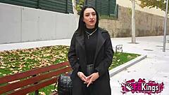 Nelia Estrada finds a new big cock in the streets for a good fuck.