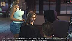 A Wife And Stepmother Engage In Family Game Scenario