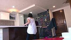 luna ruiz enjoys rough pov sex after cleaning hotel room!