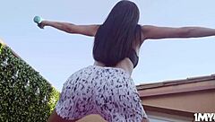 Jesus R Eyes Black Cock Works on Milf Linda's Pussy