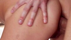 Gorgeous lady fucked all possible styles by her bf