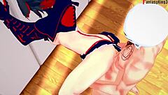 Ryuko Matoi in Hardcore Kill la Kill Fantasy Action