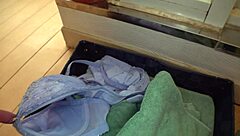 Petite Teen's Pussy Ridden in Homemade Cowgirl Orgasm Bent Over