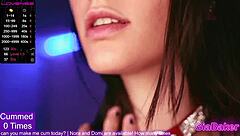 Gia Baker Teases with Feet and Dildo in Outfit