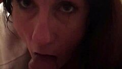 Mature White Sucks Small Black Cock.