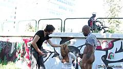 Ever seen a chestnut babe banging hard on a public bus?