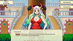 Lusty buccaneers parody hentai game ep 1: nami boldly exposes her naked body at night