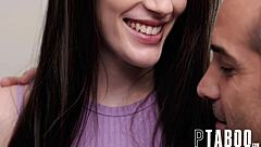 Fiona Frost and Donnie Rock in hardcore scene with great ass and tits