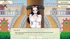 Lusty buccaneers parody hentai game ep 1: nami boldly exposes her naked body at night