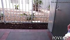 Sexy Kelsi Monroe sucks cock and fucks in this teen couple scene.