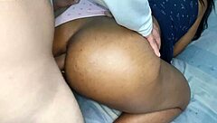 spanish tourist feels ecstatic sliding cock into colombian big ass for hardcore anal.