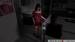 Black guy fucks Alexa Novas tight pussy with big cock, he says