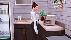 Watch the futanari boss deep throat her secretary!