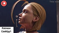 Cammy and Chun Li get wild at gym in hentai action