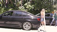 Free Scene - Promiscuous Teen 18+ Kyler Quinn Gets Ass Slammed by Reckless Well-Endowed Driver Gp2595!
