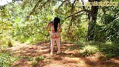 she plans mountain cardio but agrees to outdoor ride