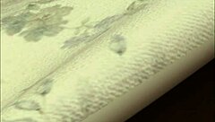 Solo brunette toys her wet pussy lips close up