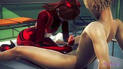 Damn! Asuka Femboy Swallows Every Drop In Wild Japanese Anime Gay Orgy!