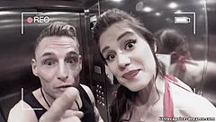 Swinger party rocks with little 18+ caprice in wild doggystyle and blowjob 4some