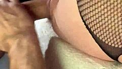 Licking Girlfriend's Huge Pussy Lips