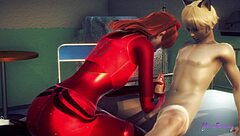 Damn! Asuka Femboy Swallows Every Drop In Wild Japanese Anime Gay Orgy!