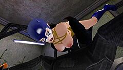 Second Life Black Man Pounds Batwoman With Monster Cock!