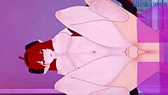 hindenburg, baltimore, ready for intense sex in azur lane hentai?