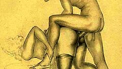 Vintage Erotic Drawings Featuring Antique Comics, Retro Anime, And Hentai Cartoons