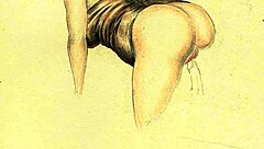 Vintage Erotic Drawings Featuring Antique Comics, Retro Anime, And Hentai Cartoons