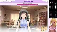 vtuber lewdneko plays love cubed part 9