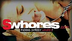 该死，在户外只花100欧元操这个荡妇感觉太疯狂了！