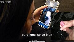 My cute teen girlfriend reacts to my friends' monster cocks, what do you think?