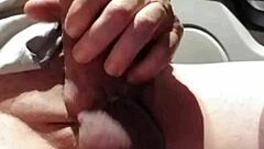 Can you resist this cock ring jerking session leading to explosive cum?