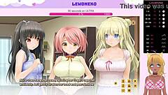 vtuber lewdneko plays love cubed part 9