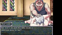 Dragon conquers maiden in hentai scene 1