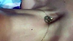 my innocent neighbor continues games with dildo after massage