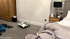 French Arab Maid Gets Anal Screwed by Guest in German Hotel and Swallows Cum