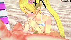 Marie Rose Bikini Fucking On The Beach 4 Doa