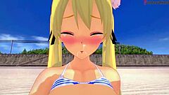 Marie Rose Bikini Fucking On The Beach 4 Doa