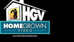 redhead couple bathing in shower with tight body