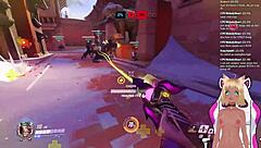 Vtuber Lewdneko Plays Overwatch And Gets Spanked Part 1