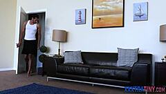 Little teen 18+ rides massive black cock!