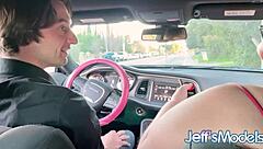 Stranded Fat Slut Crystal Blue Finds a Chubby Chaser!