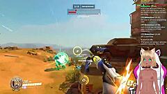 Vtuber Lewdneko Plays Overwatch And Gets Spanked Part 1