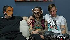 Kinky teen 18+ is taken in anal loony bin for harsh therapy.