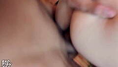 Watch my best friend get her booty fucked hard and rough by my husband!