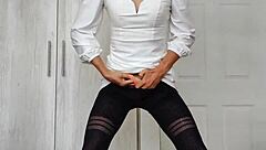 Sofia Natalia Colin Se Pone El Condón Y Se Corre Dentro Hasta Las Piernas Le Timbran En El Orgasm