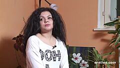 Why is she masturbating on camera?