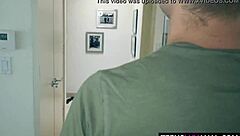 small cutie handles big cock in anal scene