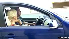 Two German Street Women Outdoor With Their Partners